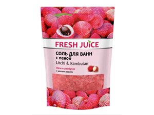 Сіль д/ванн 500г Litchi Rambutan (дой-пак) ТМ Fresh Juice