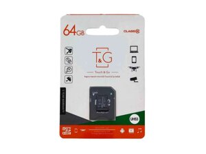 Карта памяті 64Gb Micro SD (10) (adapter) UHS-II ТМ TG