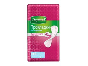 Урологічні прокладки Normal Plus Pad 12 шт. ТМ Depend