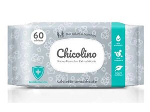 Серветки вологі антибактеріальна 60шт ТМ Chicolino