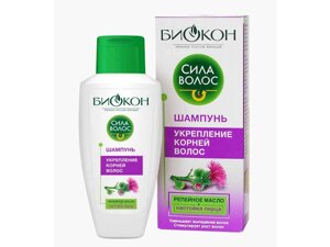 Шампунь Укріплення коренів волосся 215мл Сила волосся ТМ БИОКОН