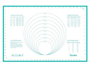 Килимок силіконовий СВ676 40х60см, блакитний принт ТМ CON BRIO