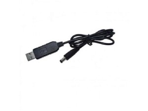 Кабель живлення USB 1,4м 5V - DC 12V (для роутерів) ТМ GREELITE