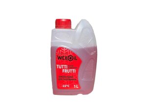 Рідина для омивання скла Зима Tutti Frutti 1л Winter Screenwash -22°С ТМ WEXOIL