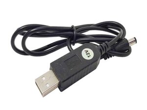 Кабель для WI-FI роутера з перетворювачем напруги з 5V - 12V (5.5mm * 2.1mm) USB - DC ТМ VBK