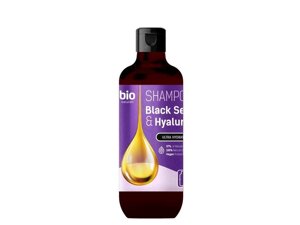 Шампунь для жінок і чоловіків 355мл Black Seed Oil Hyaluronic Acid ТМ BION