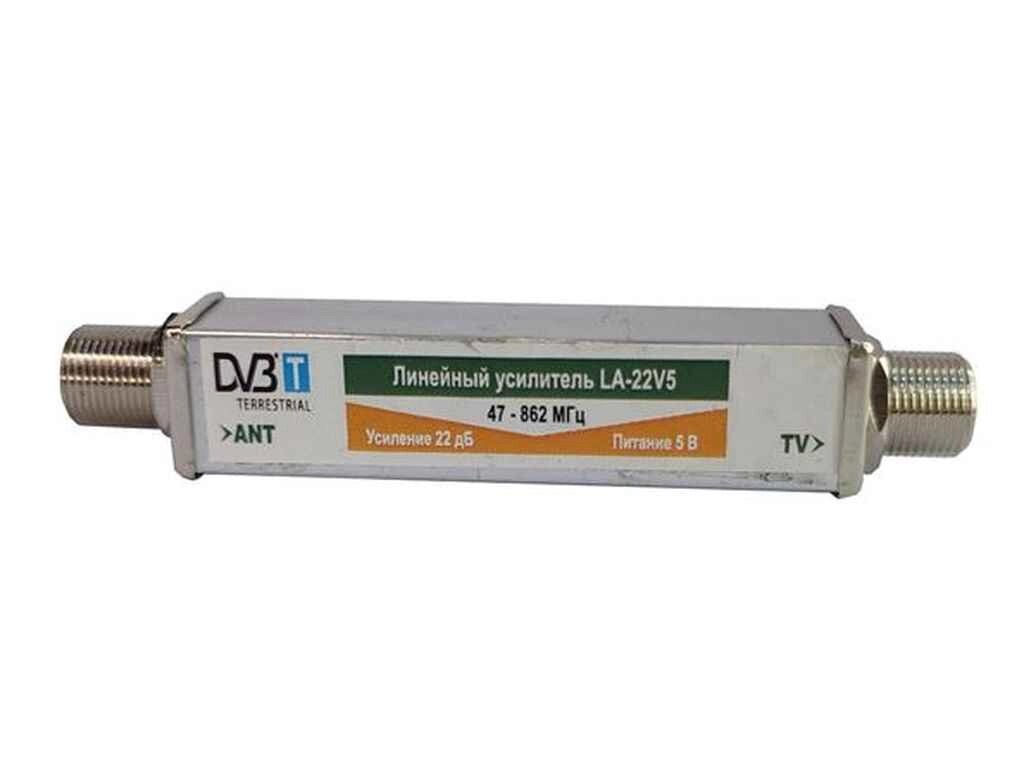 Підсилювач DVB-T2 LA-22V5 Посилення 22дБ ТМ VBK від компанії Фортеця - фото 1