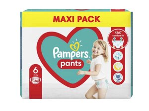 Підгузники-трусики одноразові Pants Giant (15 кг) Максі уп. 36 ТМ PAMPERS