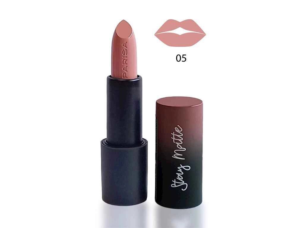 Помада для губ Stay matte L-08 № 05 Aurora pink ТМ PARISA від компанії Фортеця - фото 1