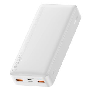 Powerbank Baseus Bipow 20000mAh, Output: 2*USB/Type-C, 20W, White, Q40