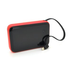 Powerbank Baseus MiniS LCD Display 10000mAh, Output: USB + Type-C, Red, Q1