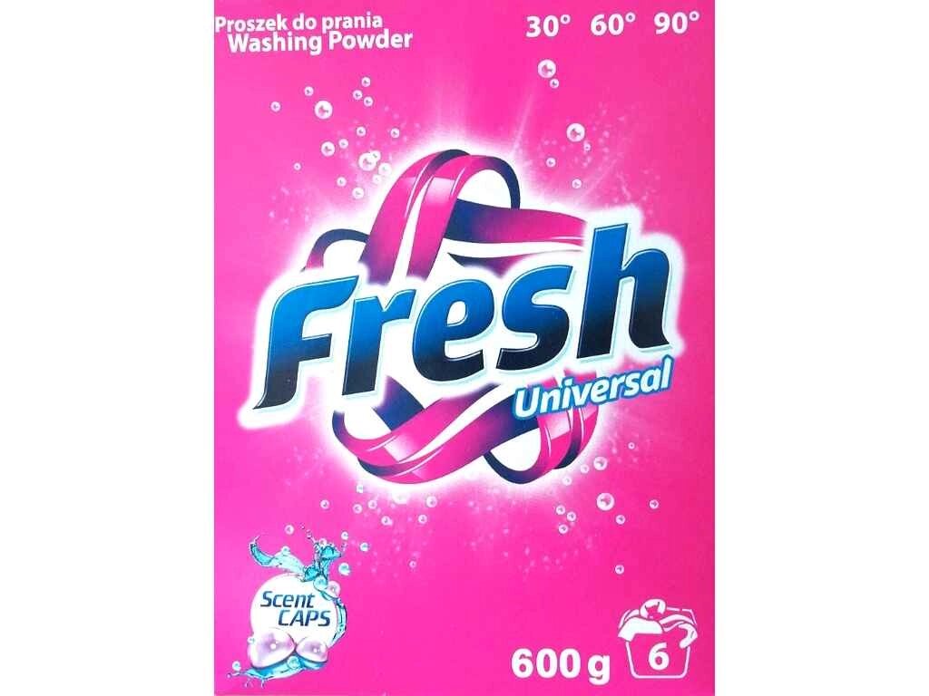 Пральний порошок 600г авт/руч Universal ТМ Fresh від компанії Фортеця - фото 1