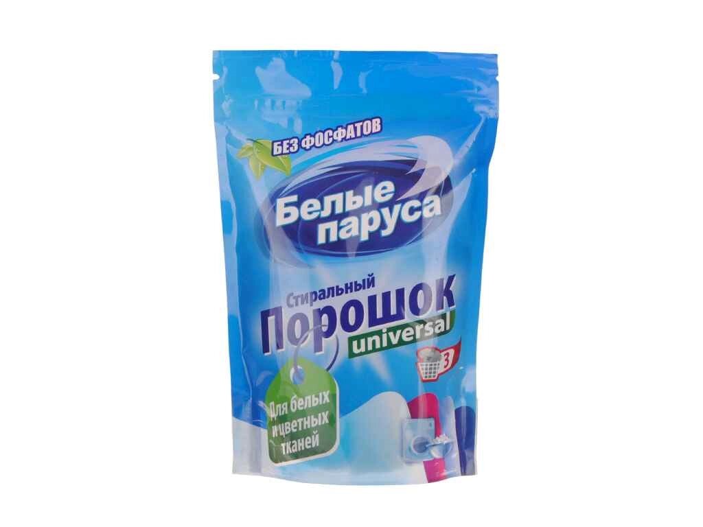 Пральний порошок безфосфатний Універсал 400г (Дой Пак) ТМ ПАРУС від компанії Фортеця - фото 1