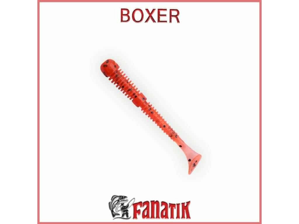 Приманка силіконова Boxer 3 (75 мм) колір 023 (8штуп) арт. 02330B ТМ FANATIK від компанії Фортеця - фото 1