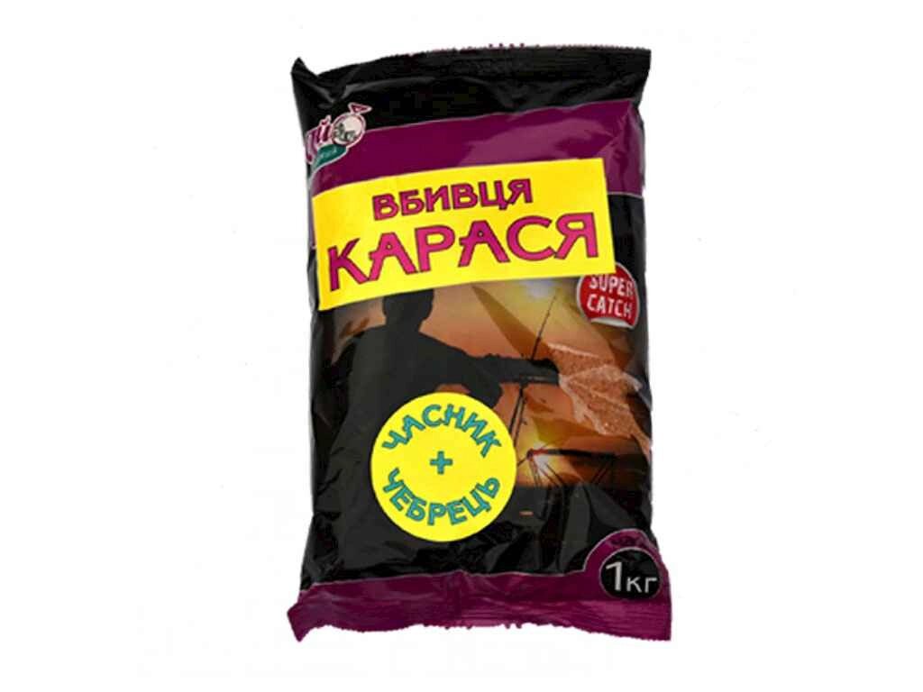 Принада вбивця карася (Часник-Чебрець) 1000гр. ТМ АЙ ПОДСЕКАЙ від компанії Фортеця - фото 1