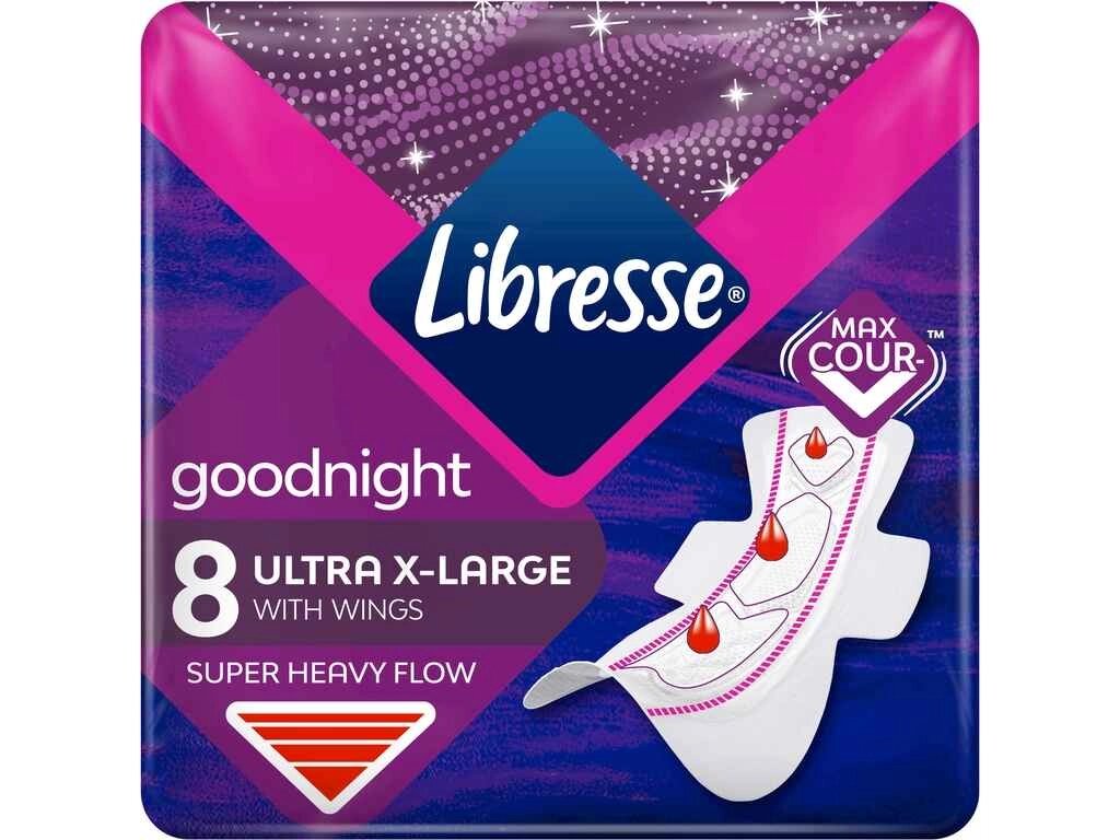 Прокл гіг Night Ultra X-Large 8шт 8крап ТМ Libresse від компанії Фортеця - фото 1