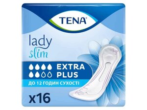 Прокладки урологічні 16шт жін. 6 крап Lady Slim Extra Plus ТМ Tena
