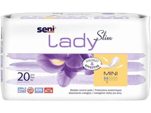 Прокладки урологічні 20шт Seni Lady Slim Mini 2крап ТМ SENI