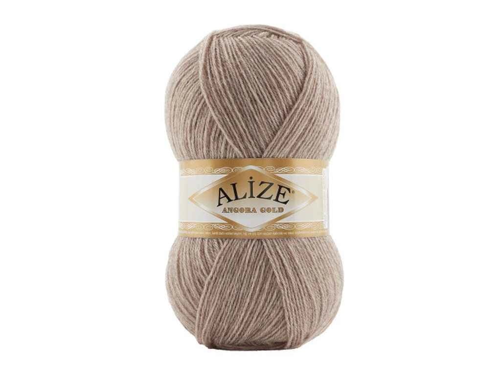 Пряжа Angora Gold 461 5шт/уп 20% бавовна 80% акрил 100г 550м ТМ ALIZE від компанії Фортеця - фото 1