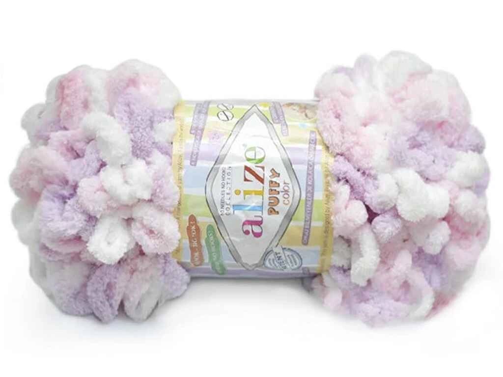 Пряжа Puffy Color 6051 5шт / уп ТМ ALIZE ТМ Alize від компанії Фортеця - фото 1