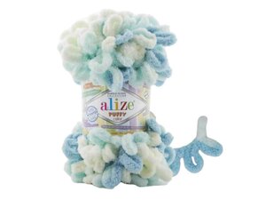 Пряжа Puffy Color 6461 5шт/уп 100% Мікрополіестр 100г 9м ТМ ALIZE