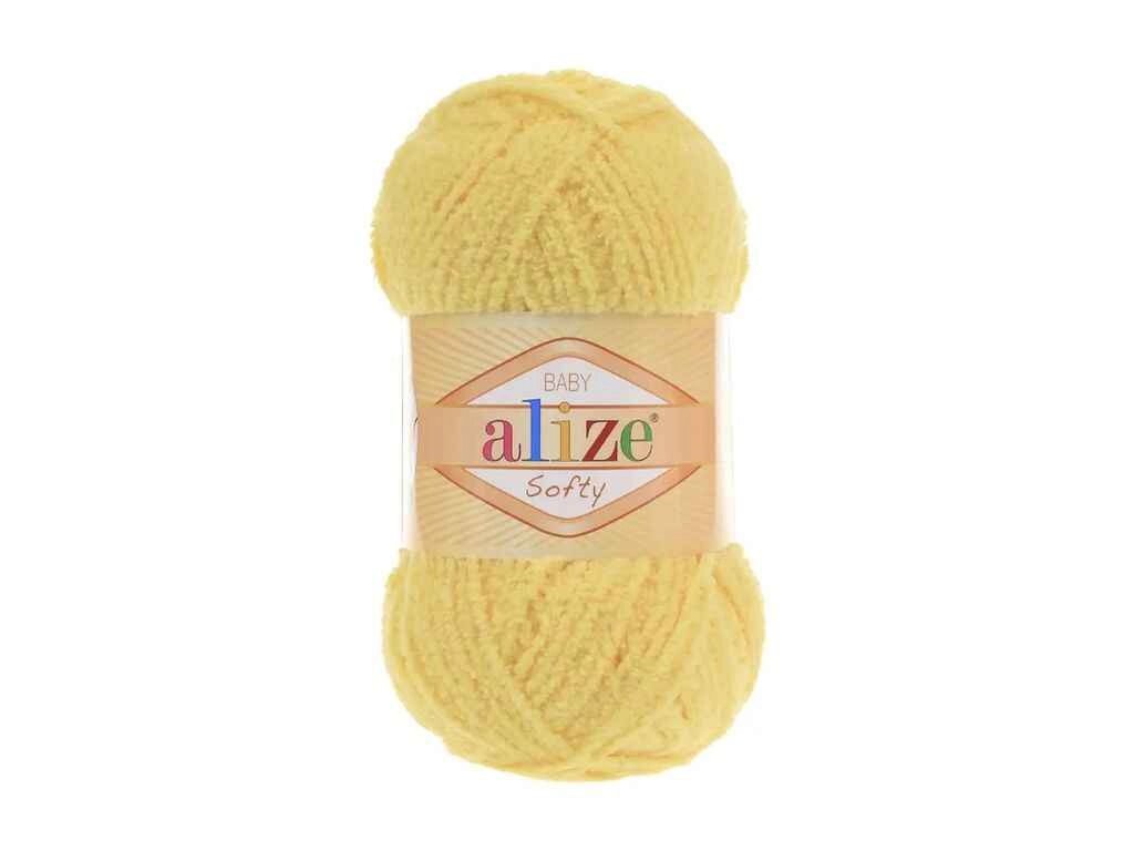 Пряжа Softy 187 5шт/уп 100% Мікрополіестр 50г 115м ТМ ALIZE від компанії Фортеця - фото 1