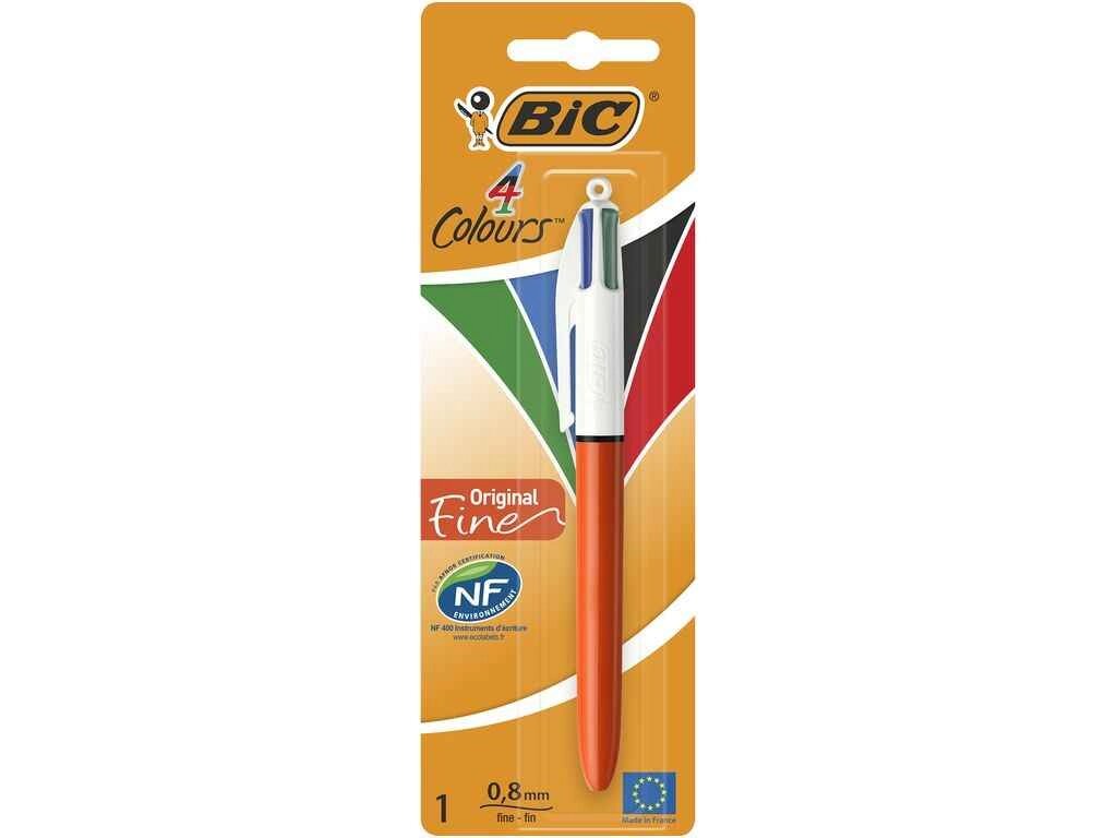 Ручка 4 in 1 Colours Original Fine bc982867 ТМ BIC від компанії Фортеця - фото 1