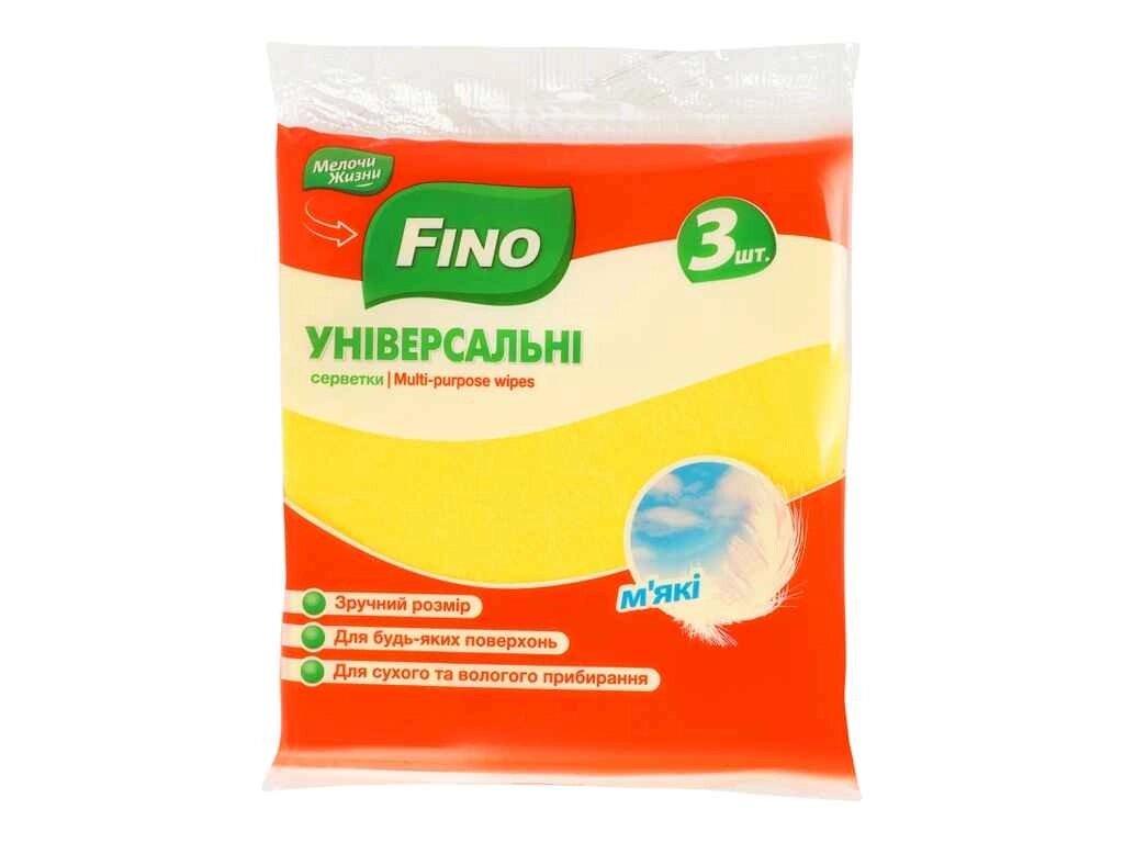 Серветка універсальна 3шт ТМ Fino від компанії Фортеця - фото 1