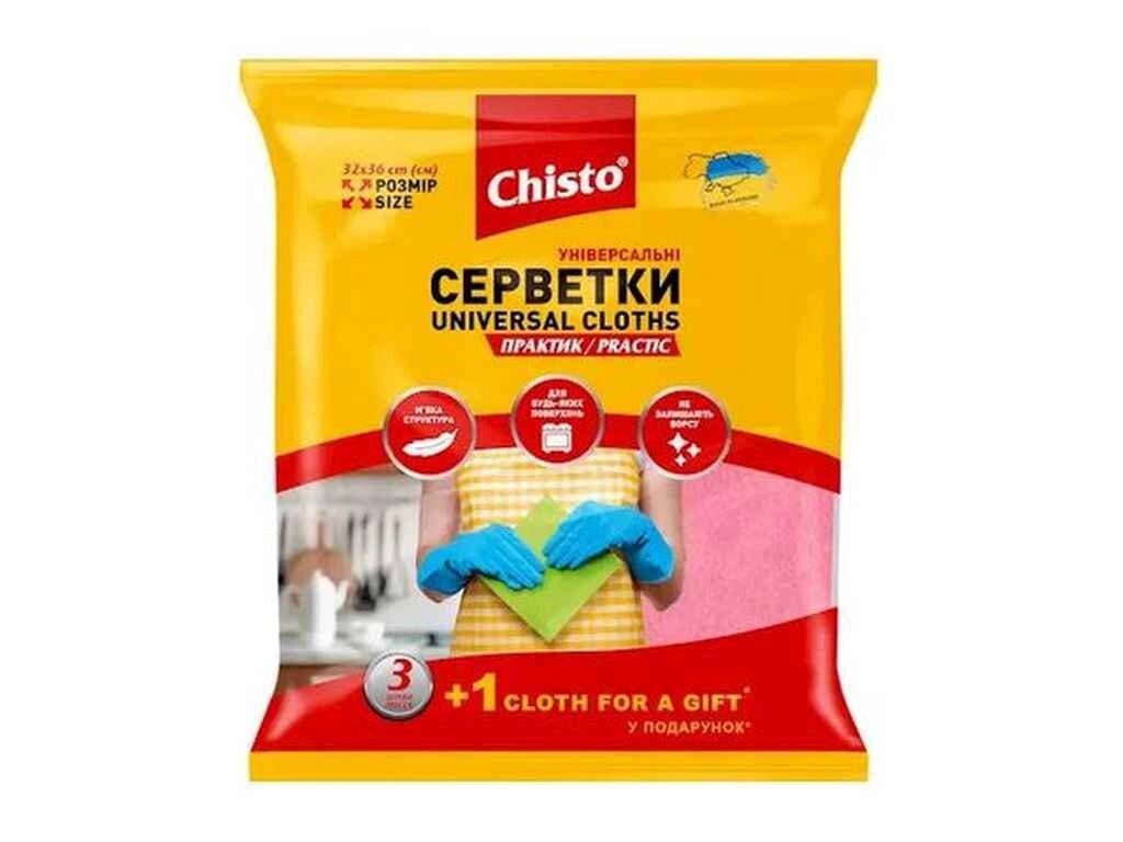 Серветки універсальні 31шт ПРАКТИК ТМ Chisto від компанії Фортеця - фото 1