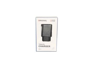 Мережевий зарядний пристрій USB 5V/2.1А чорний Travel Charger ORIGINAL ТМ YESPLUS