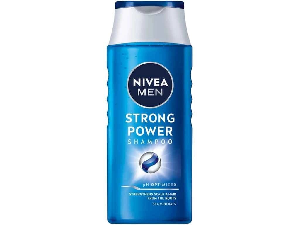 Шампунь 250мл Men Strong power ТМ NIVEA від компанії Фортеця - фото 1