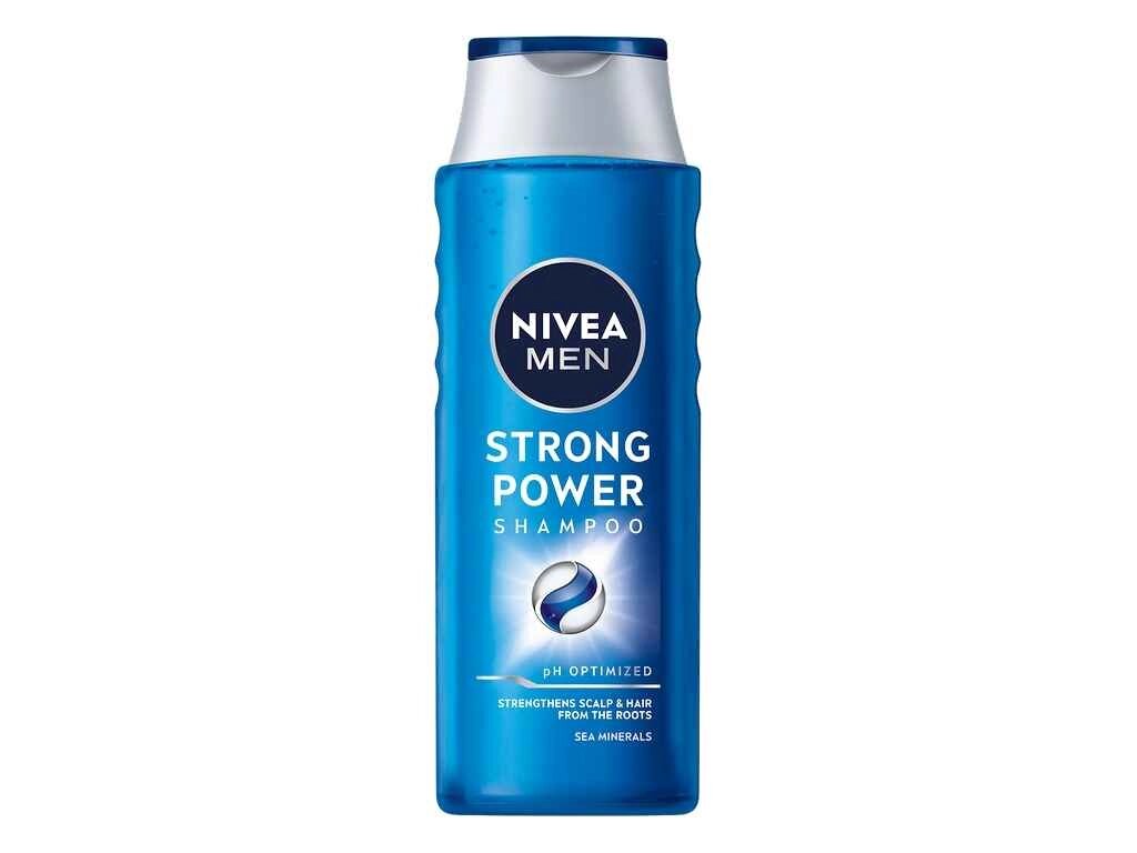 Шампунь 400мл Men Strong power ТМ NIVEA від компанії Фортеця - фото 1