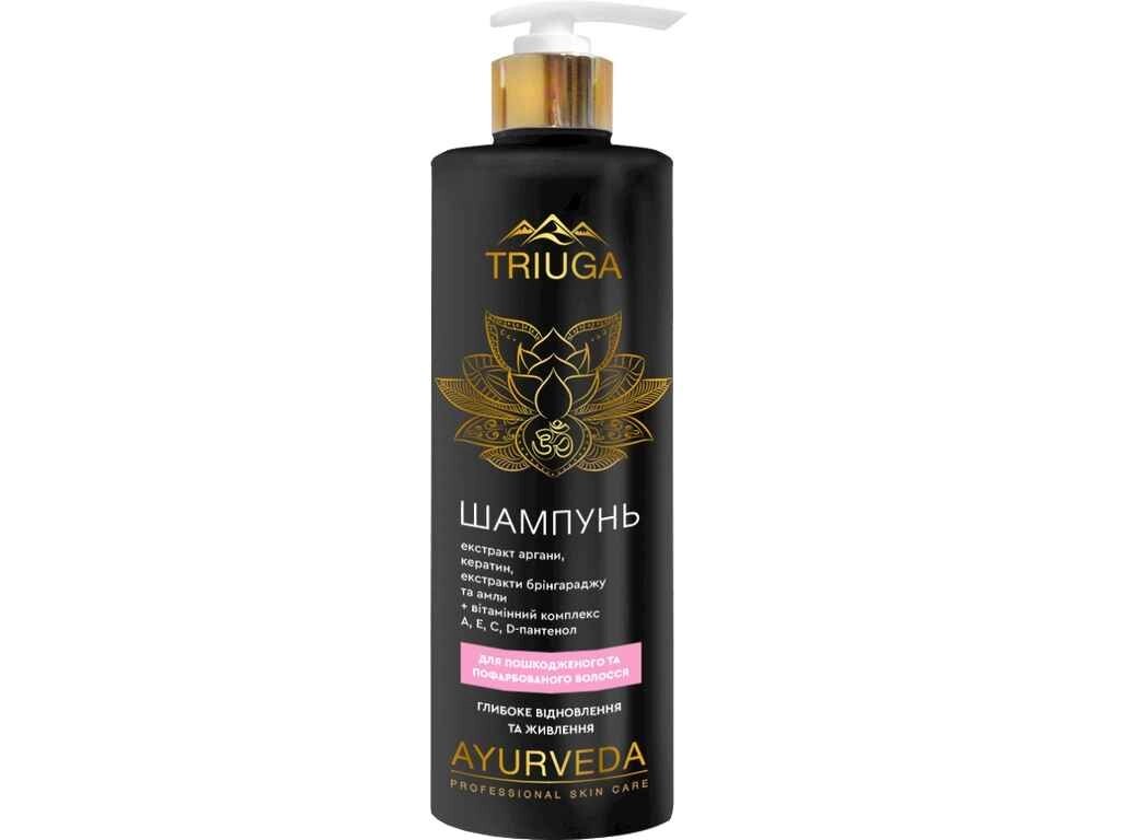 Шампунь 500мл Глибоке відновлення і живлення ТМ Triuga Ayurveda від компанії Фортеця - фото 1