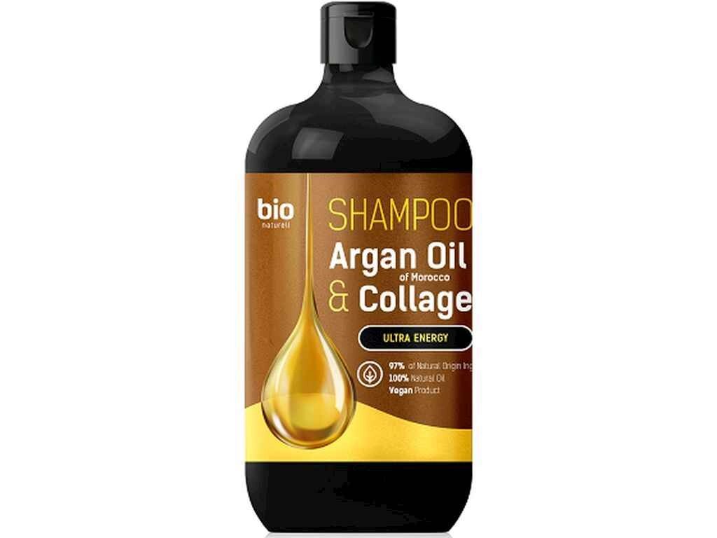 Шампунь 946мл Argan Oil of Morocco Collagen Для жінок і чоловіків ТМ BIO NATURELL від компанії Фортеця - фото 1