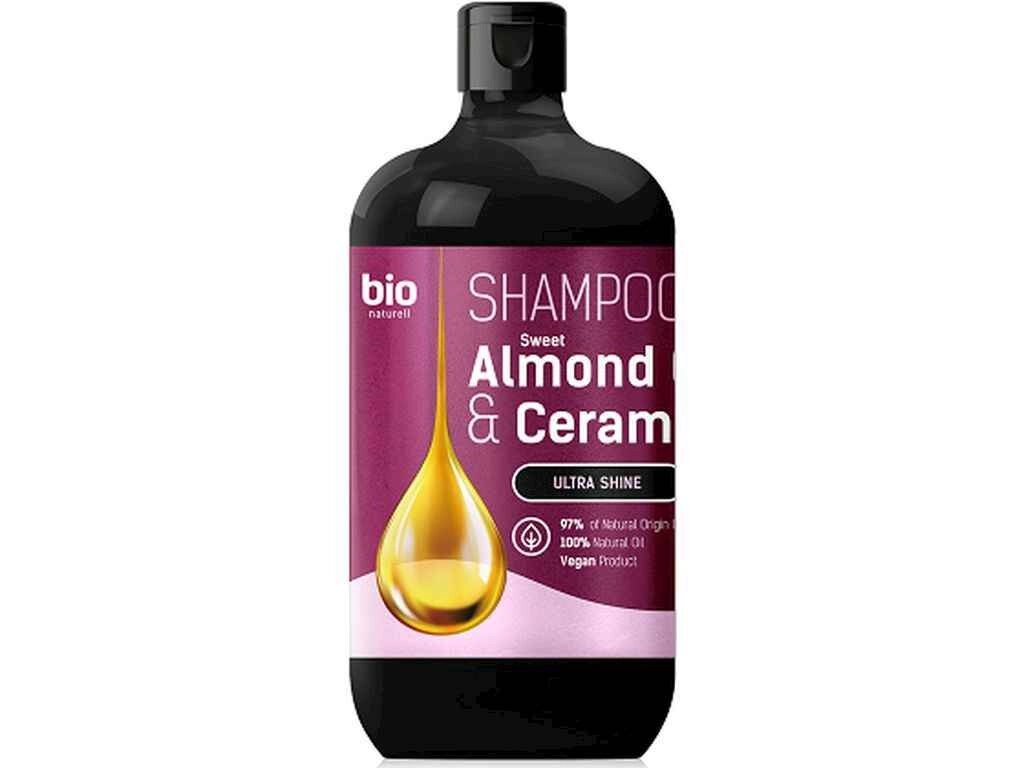 Шампунь 946мл Sweet Almond Oil Ceramides Для жінок і чоловіків ТМ BIO NATURELL від компанії Фортеця - фото 1