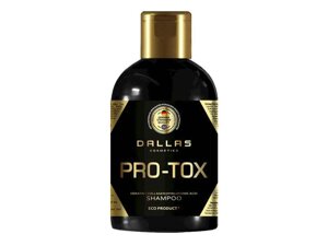 Шампунь з кератином і гіалуроновою кислотою HAIR PRO-TOX 1л ТМ DALLAS