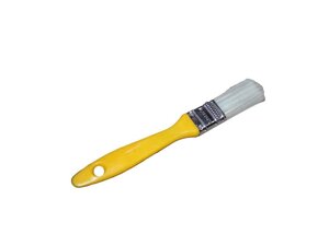 Щітка нейлон 14х25мм жовта пластикова ручка ТМ ЗАПАДНАЯ