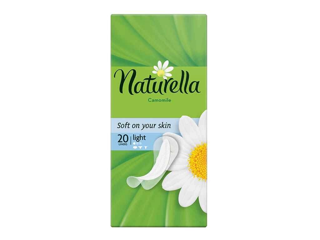 Щоденні гігієнічні прокладки NATURELLA Сamomile Light 20шт. від компанії Фортеця - фото 1