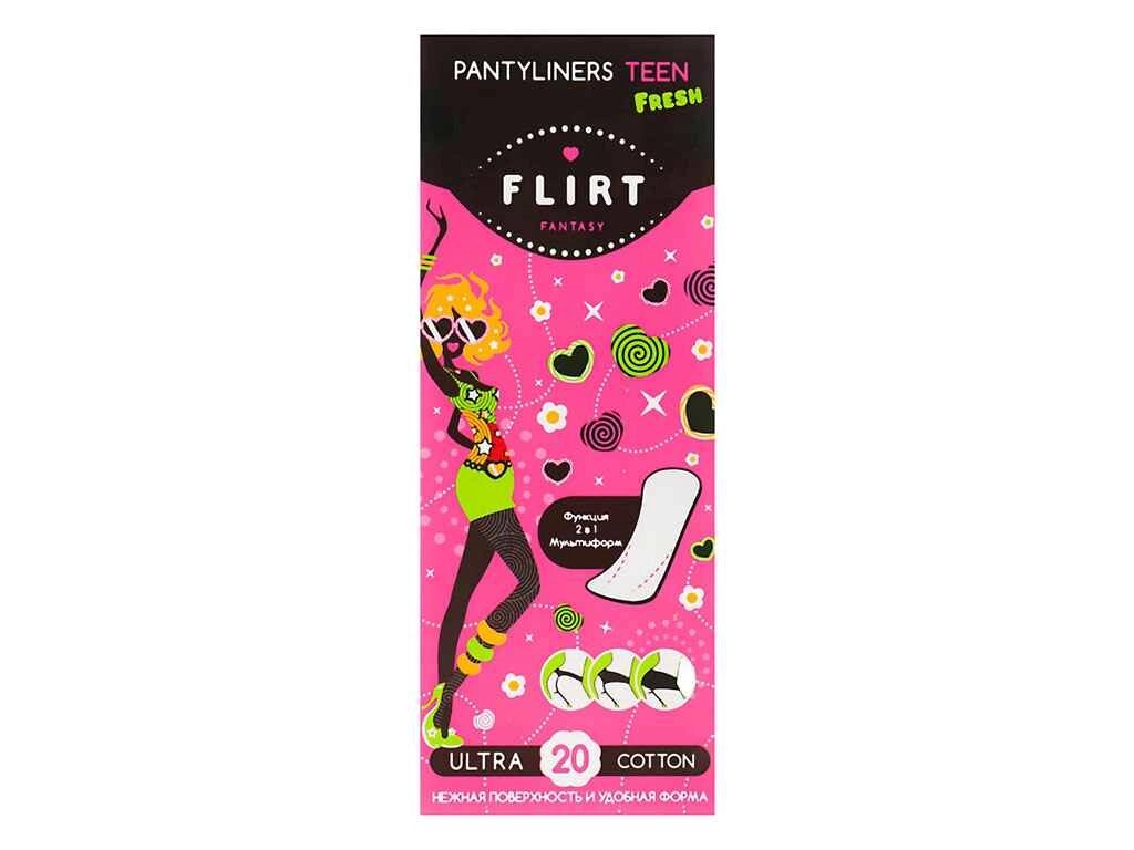 Щоденні прокладки fresh cottonultra без інд/уп. 20шт (150мм) ТМ Fantasy Flirt від компанії Фортеця - фото 1