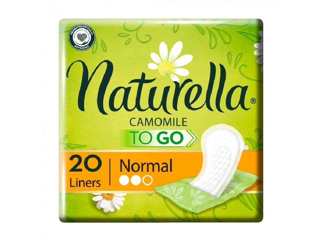 Щоденні прокладки Normal To Go в індивідуальній упаковці 20 шт ТМ Naturella від компанії Фортеця - фото 1