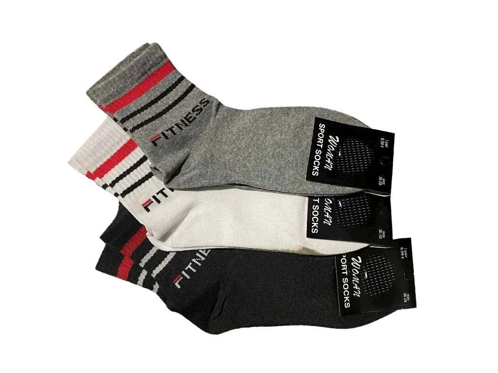 Шкарпетки жіночі демісезонні мікс арт. CКGN 3 р. 36-39 10пар ТМ SPORT SOCKS від компанії Фортеця - фото 1