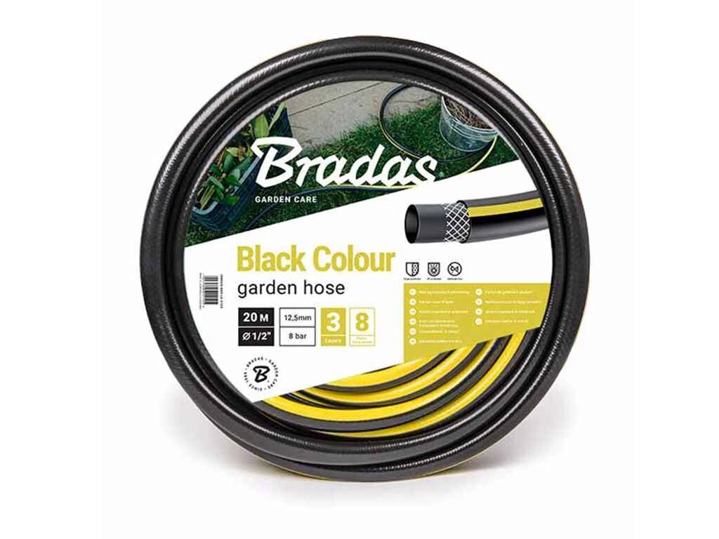 Шланг для поливу 1/2 (50м) BLACK COLOUR WBC1/250 ТМ BRADAS від компанії Фортеця - фото 1