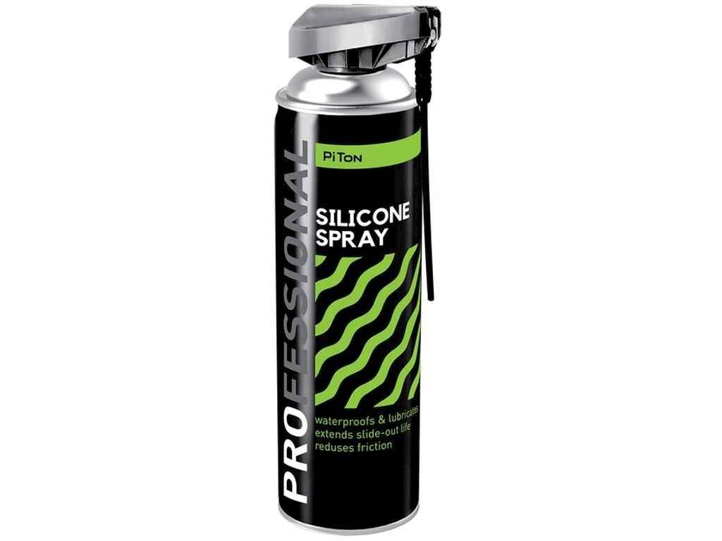 Силіконове мастило Silicone spray PRO 500мл ТМ PITON від компанії Фортеця - фото 1