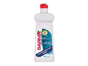 Засіб для чищення ванних кімнат 500мл пляшка Антибактеріальний ефект ТМ SARMA Українська Справжня