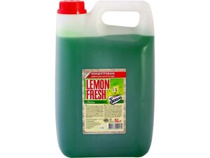 Засіб для миття посуду 5л Lemon Fresh Зелений ТМ Sensua