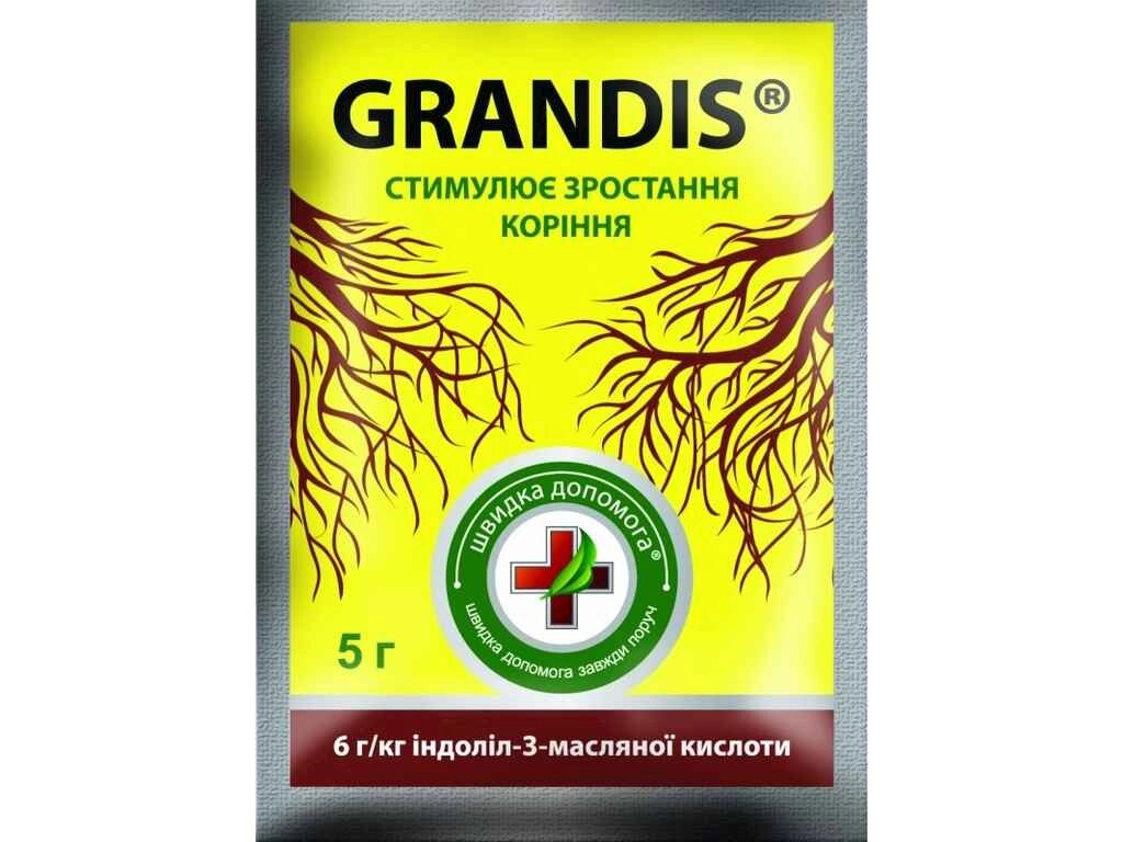 Стимулятор кореневой системи 5г GRANDIS ТМ ШВИДКА ДОПОМОГА від компанії Фортеця - фото 1