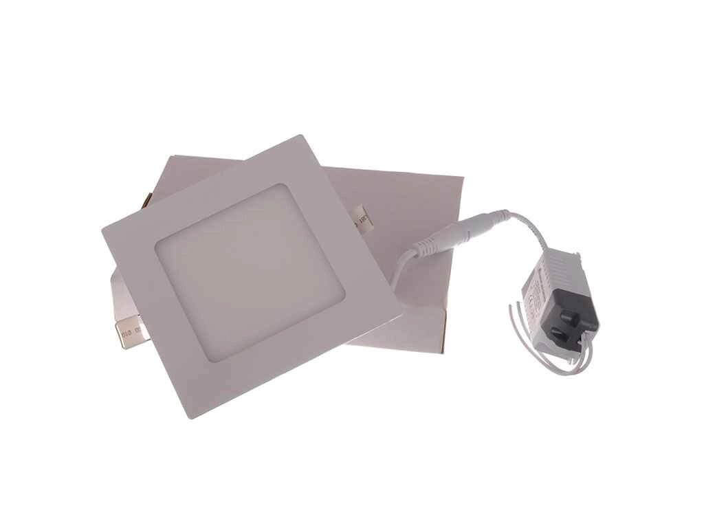 Світильник світодіодний DownLight 18W вбудований квадрат ТМ ECOSTRUM від компанії Фортеця - фото 1