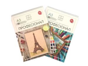 Зошит для малювання а3 30арк. професіонал на пруж. , тм тетрада
