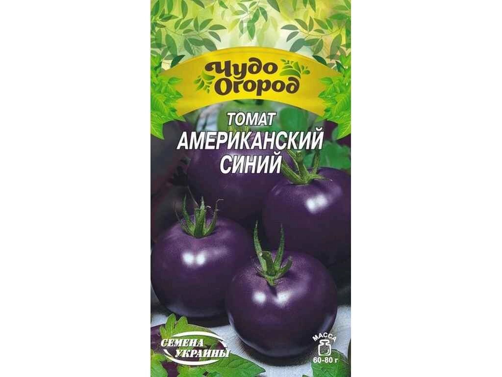 Томат середньорослий Чудо Американский Синий 0,1г 10 пачок ТМ НАСІННЯ УКРАЇНИ від компанії Фортеця - фото 1