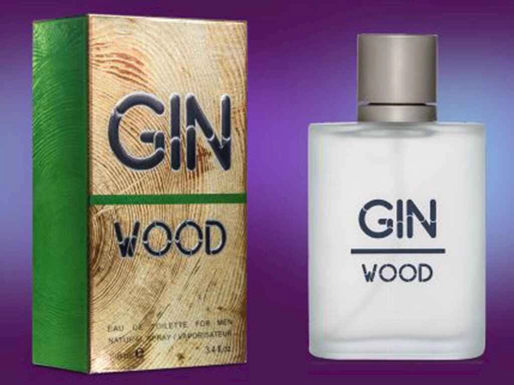 Туалетна вода Gin Wood 100 мл ТМ Аромат від компанії Фортеця - фото 1